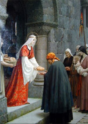 Baking with St. Elizabeth of Hungary