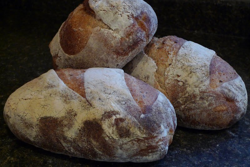 Naturally Leavened (Sourdough) Bread
