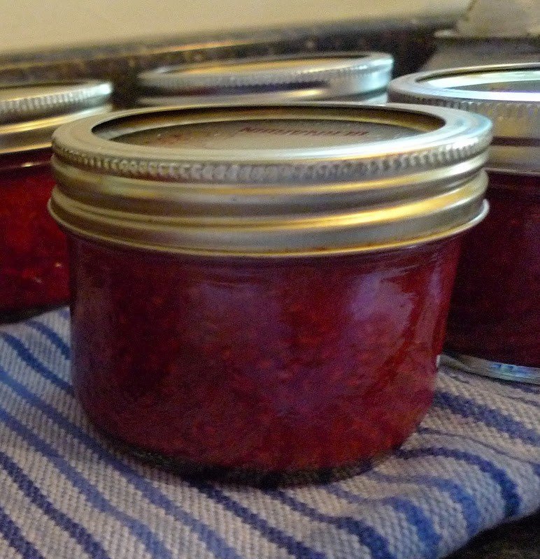 Canning Raspberry Jam
