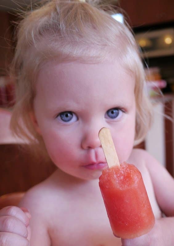 Watermelon Popsicles