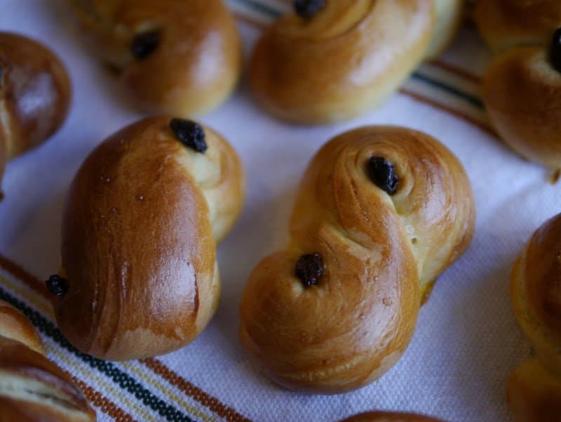 St. Lucia Buns (Without Saffron)