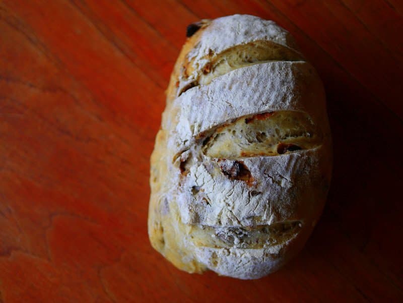 Fig and Walnut Sourdough Bread