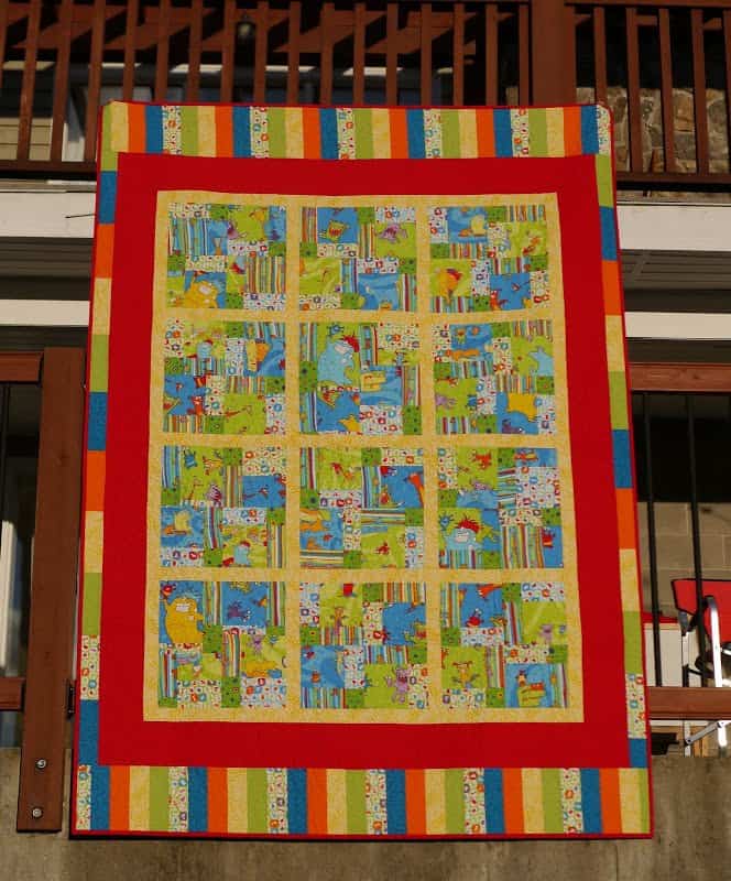 Boogie Monster Quilt