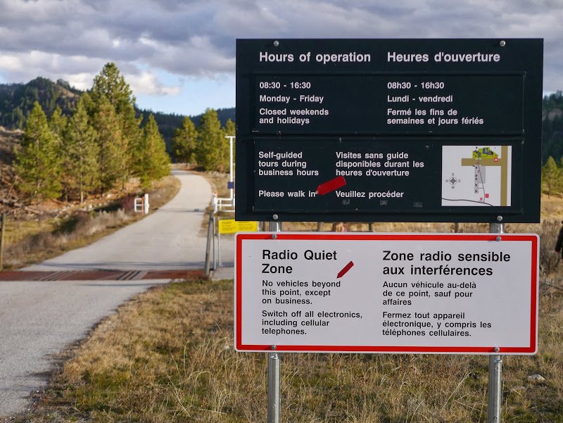 A Tour at the Dominion Radio Astrophysical Observatory