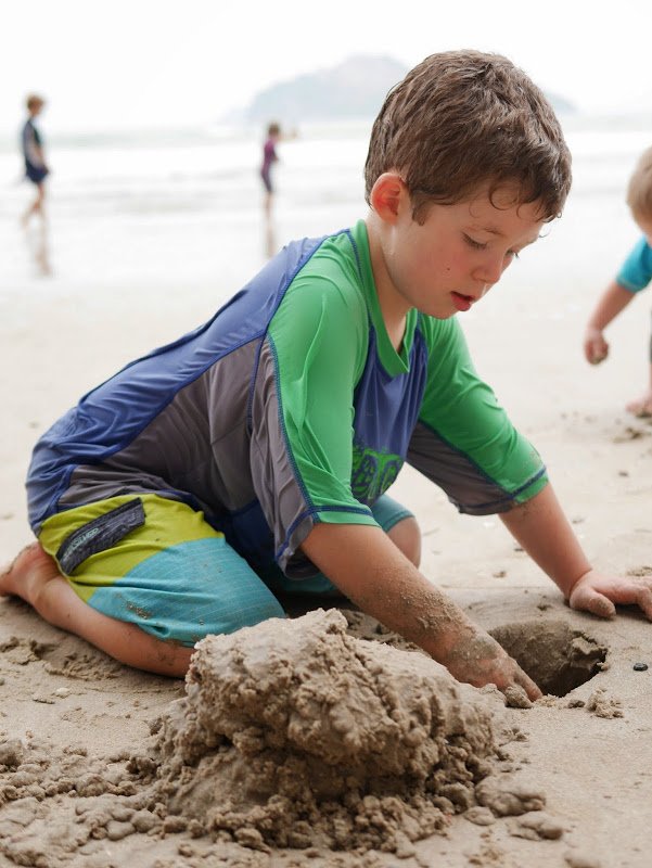 Ao Manao Beach and Languour Monkeys
