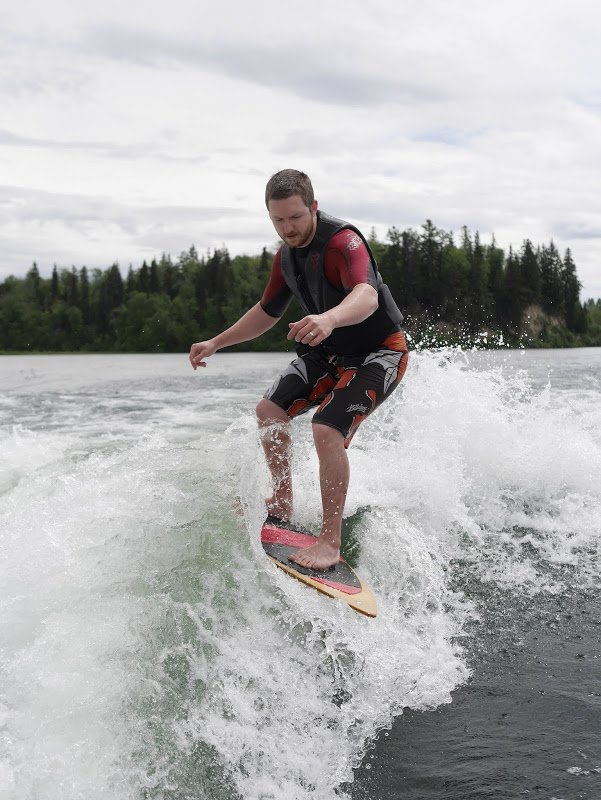 Watersports at the Cabin