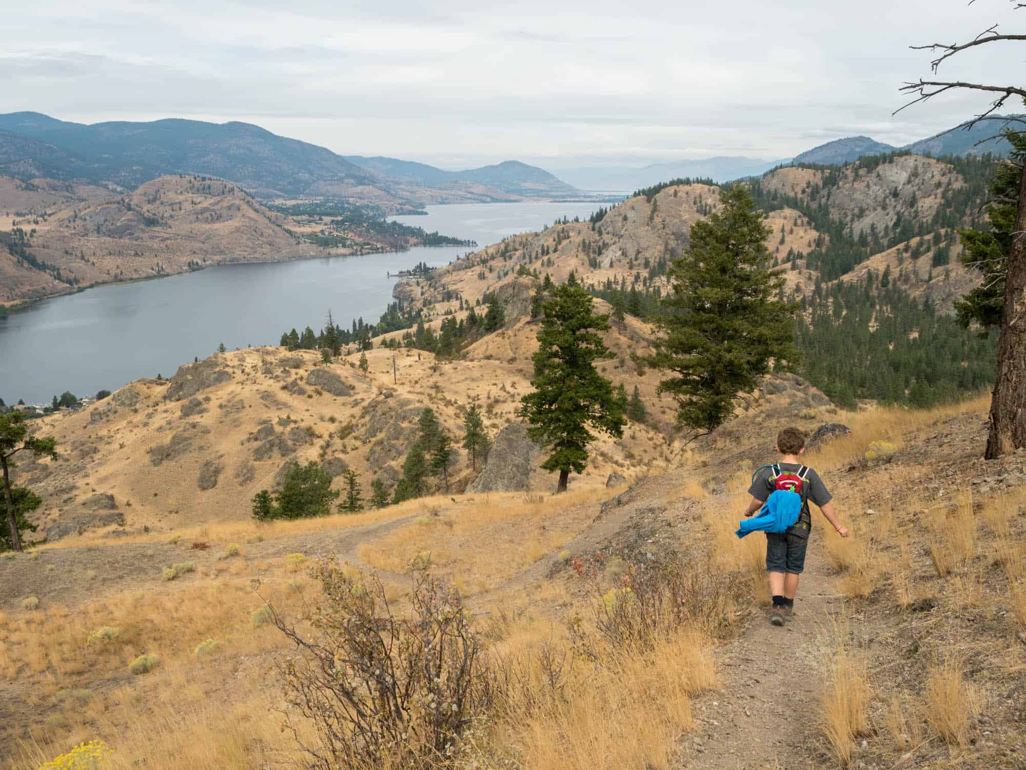 Hiking Peach Cliff in Okanagan Falls, BC