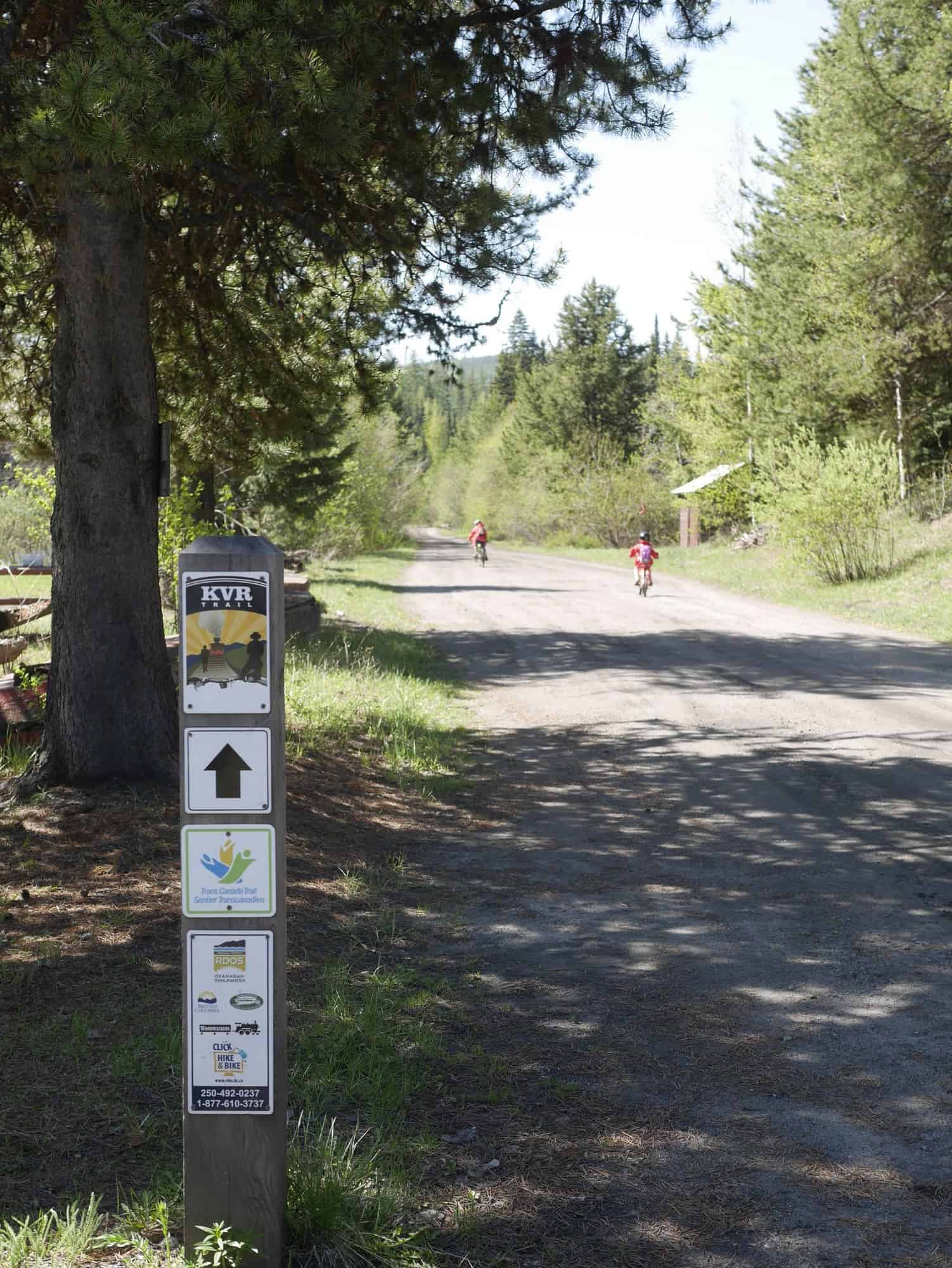 Biking the Kettle Valley Railway Trail: Chute Lake to Penticton