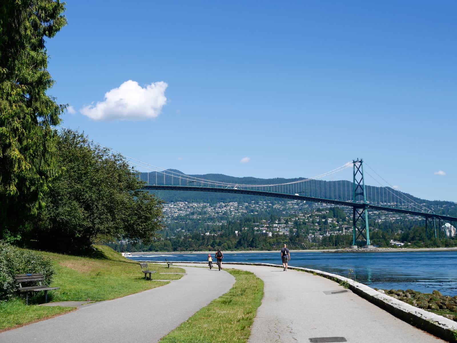 Biking the Stanley Park Seawall