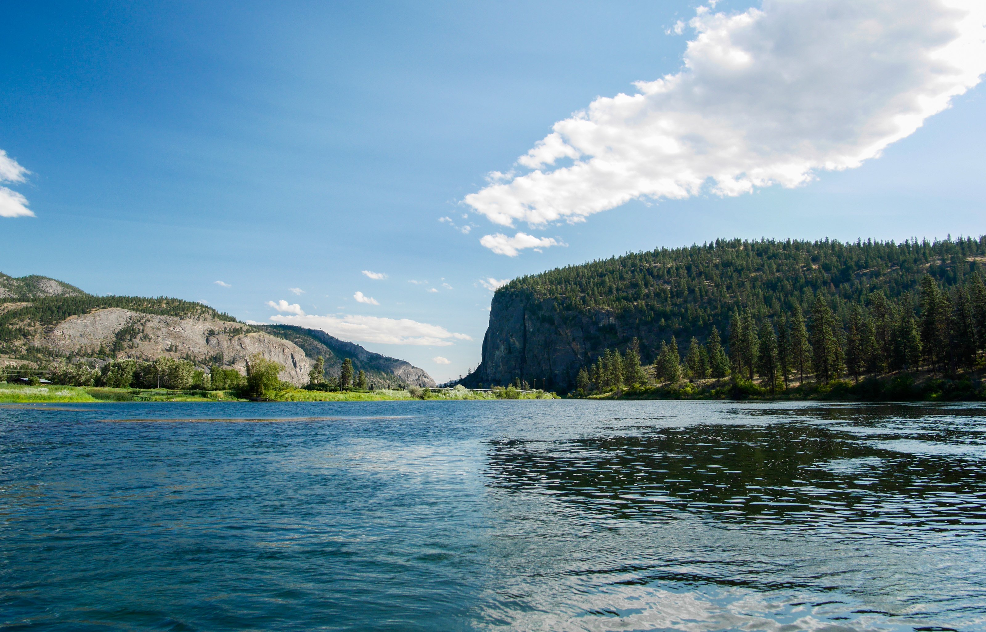 The Swimming Holes of Vaseux Lake