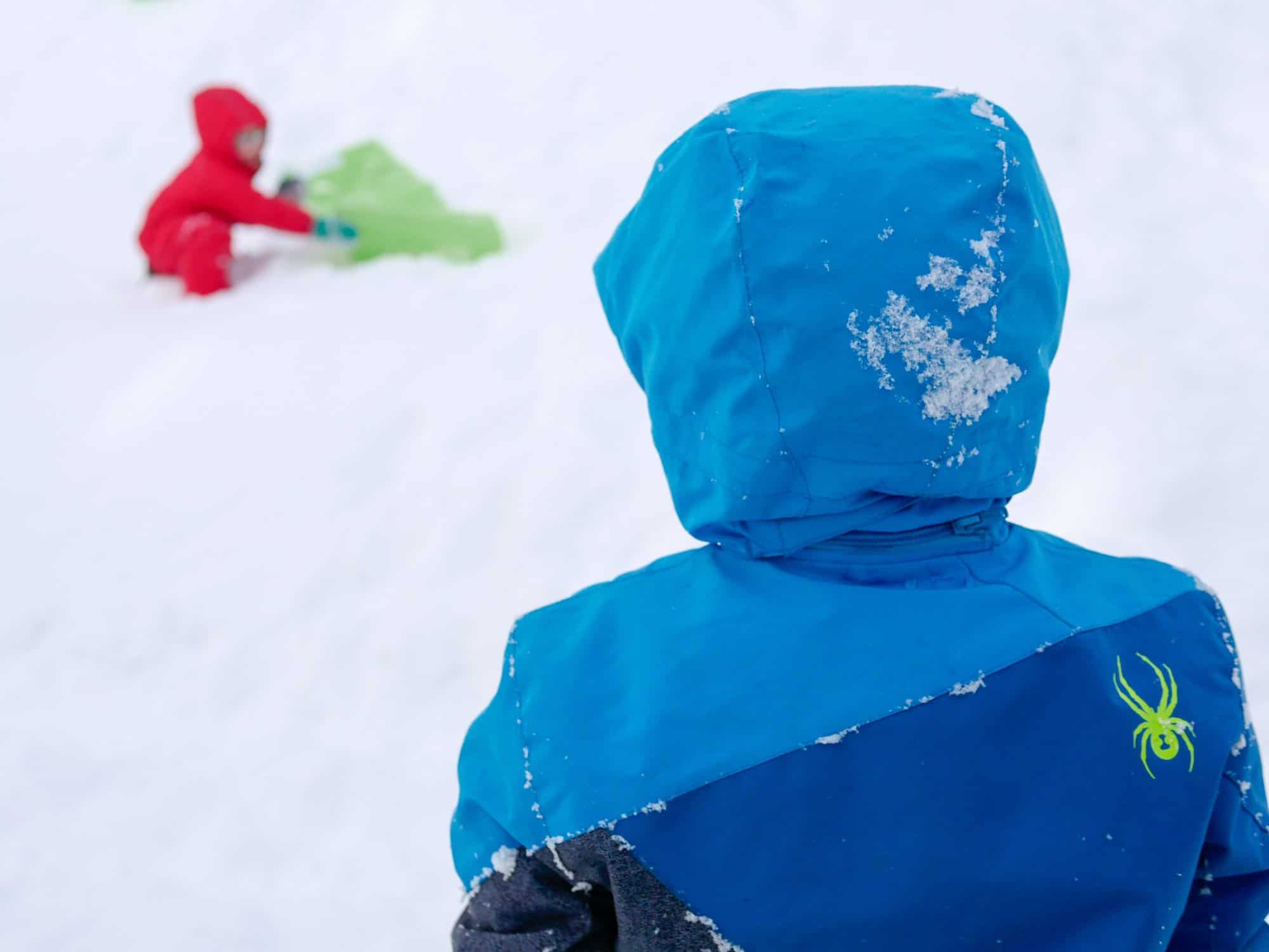Sledding at Baldy Mountain