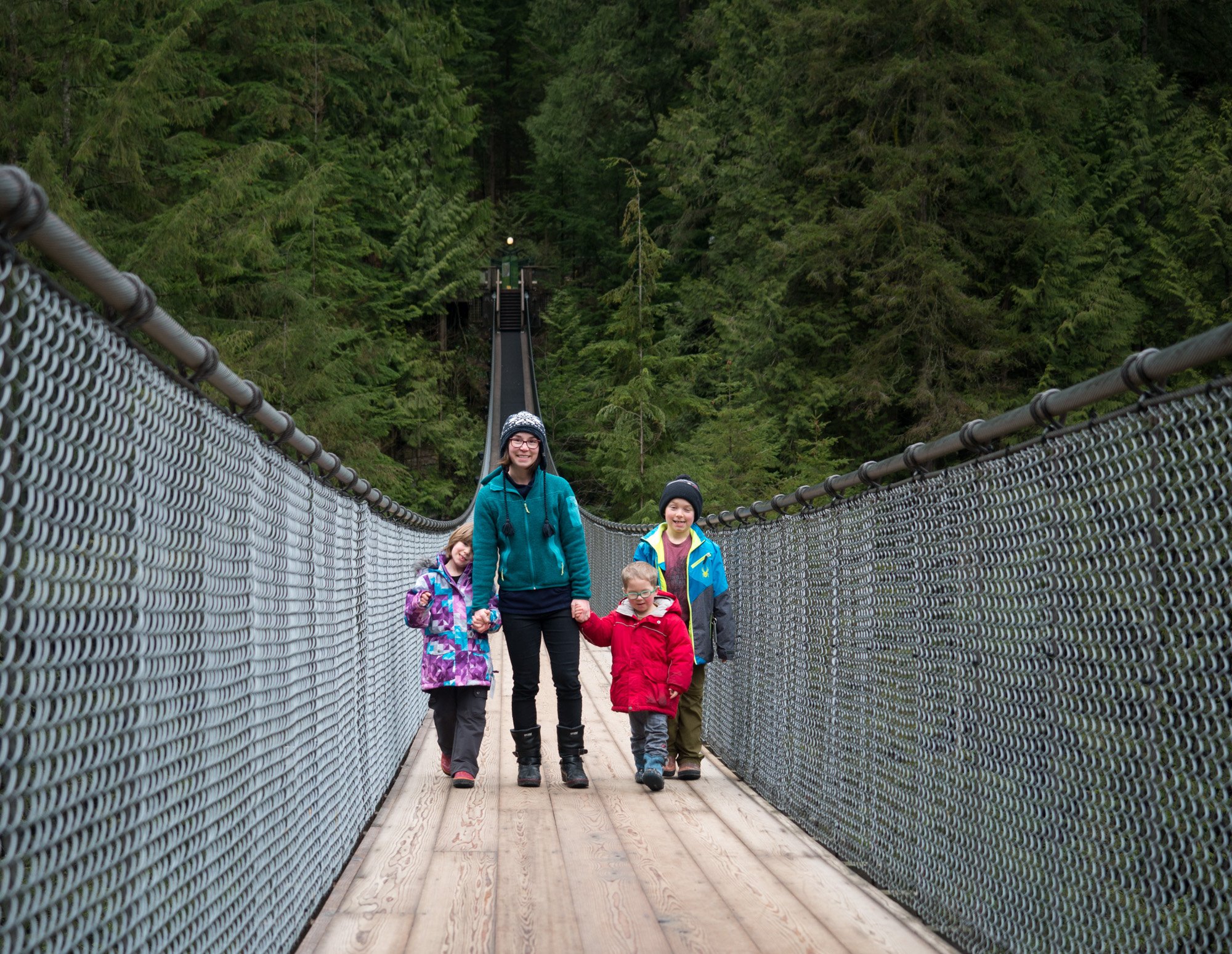 Visiting the Capilano Suspension Bridge Park in North Vancouver