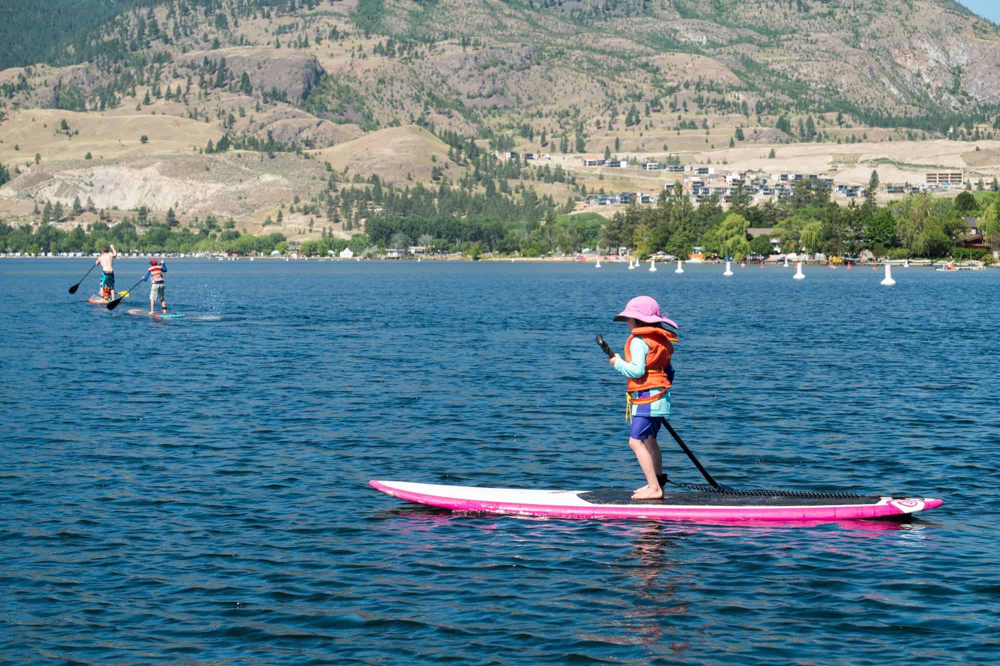 Stand Up Paddleboarding with Kids in the Okanagan Valley: Tips and Rental Locations