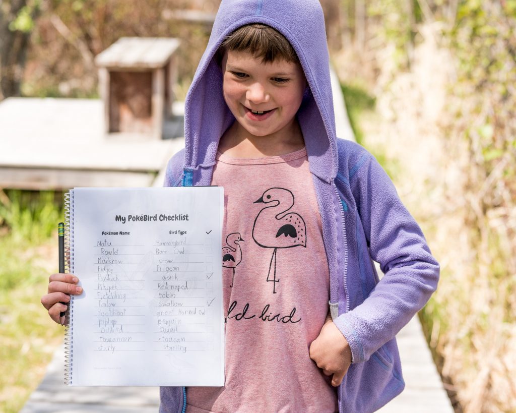 How Pokémon Can Get Kids Bird Watching by Backwoods Mama Josée Bergeron