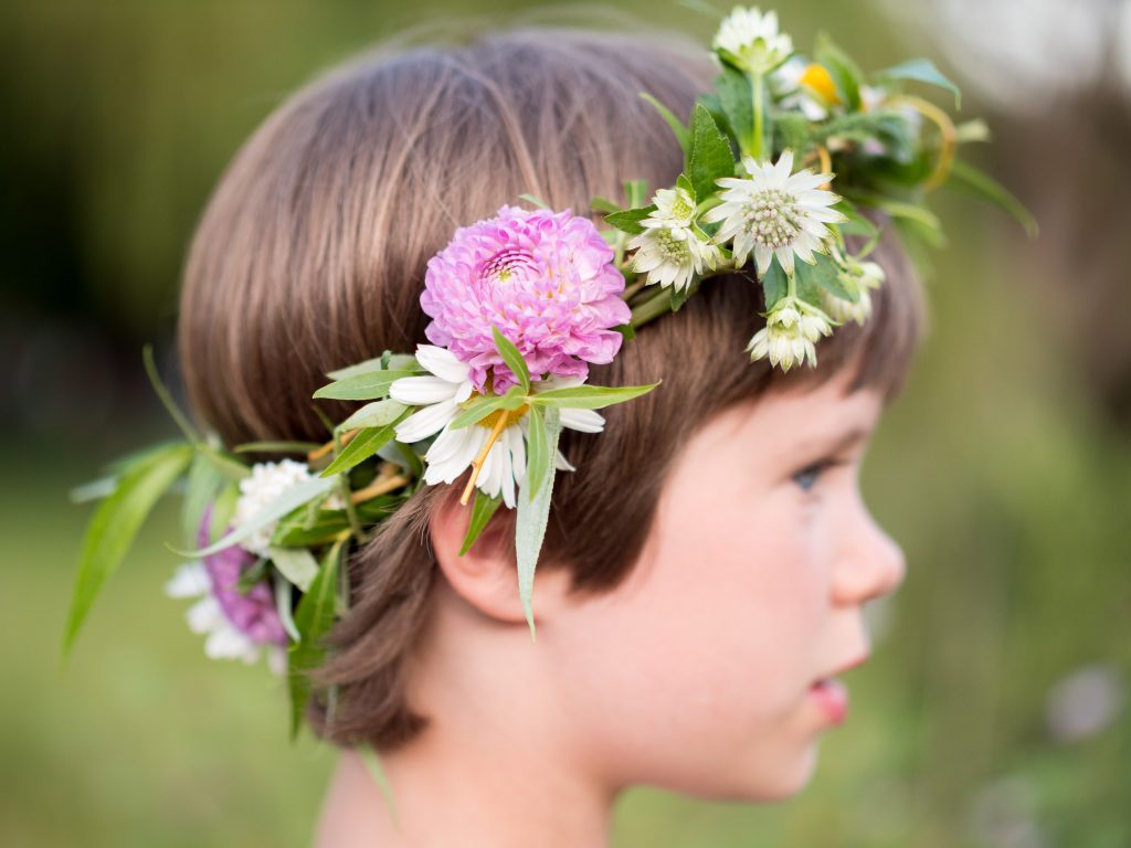How to Make a Willow Nature Crown with Your Child by Backwoods Mama