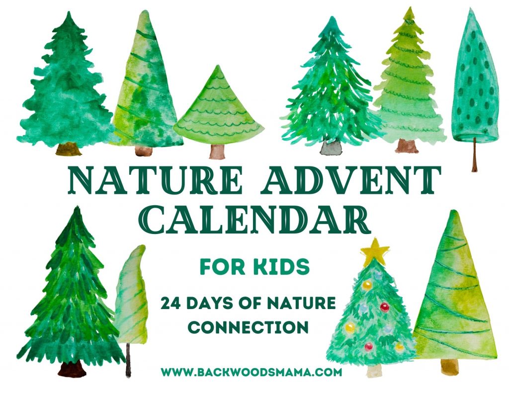 A Nature Advent Calendar for Kids by Backwoods Mama