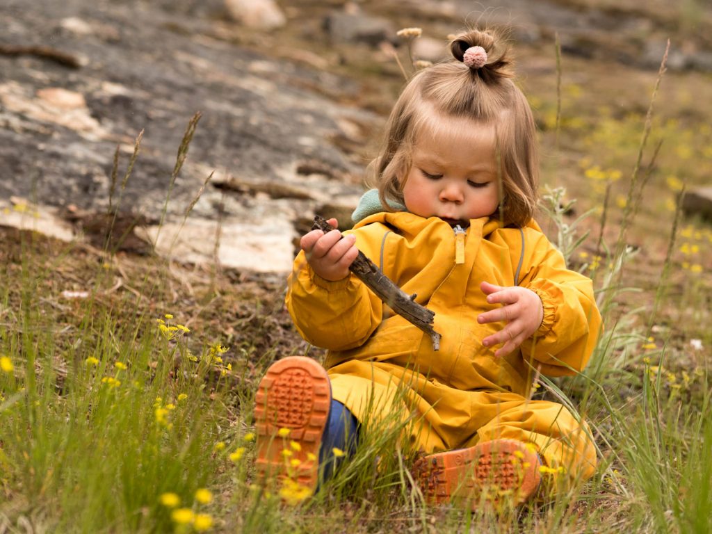 Loose Parts Play Ideas for Toddlers by Backwoods Mama