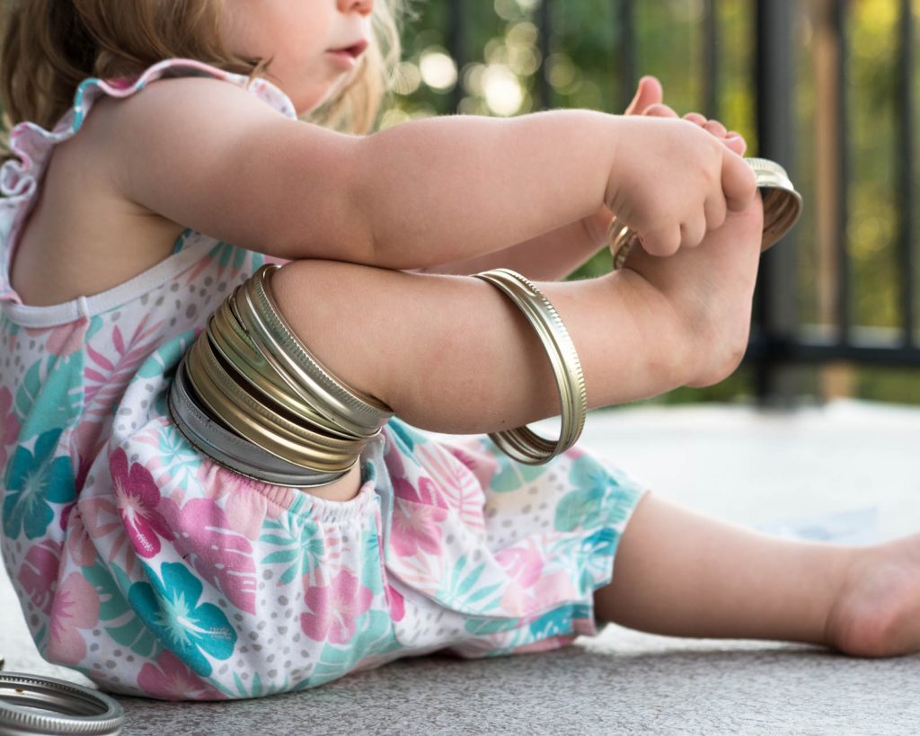 Loose Parts Play Ideas for Toddlers by Backwoods Mama